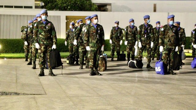 រកឃើញករណីកូវីដ-១៩ លើទាហានមួកខៀវកម្ពុជា ៤នាក់ ទើបត្រឡប់ពីប្រទេសម៉ាលីចូលកម្ពុជា! (រូបភាព៖ ហ្វេសប៊ុក)