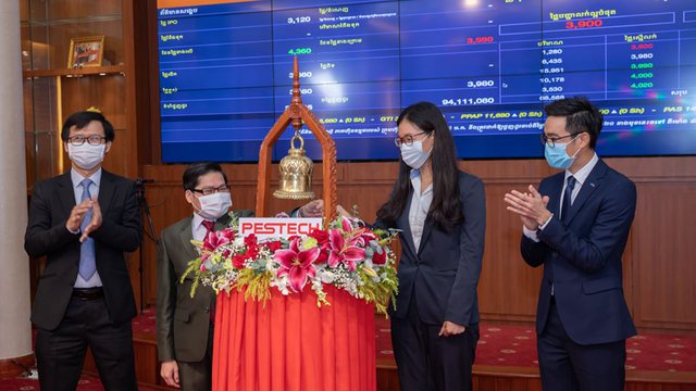 ផ្សារមូលបត្រកម្ពុជាស្វាគមន៍ក្រុមហ៊ុនចុះបញ្ជីថ្មី ទី ១៣ និងរំពឹងទទួលបានក្រុមហ៊ុន២ទៀតនៅចុងឆ្នាំនេះ (រូបភាព៖ CSX)