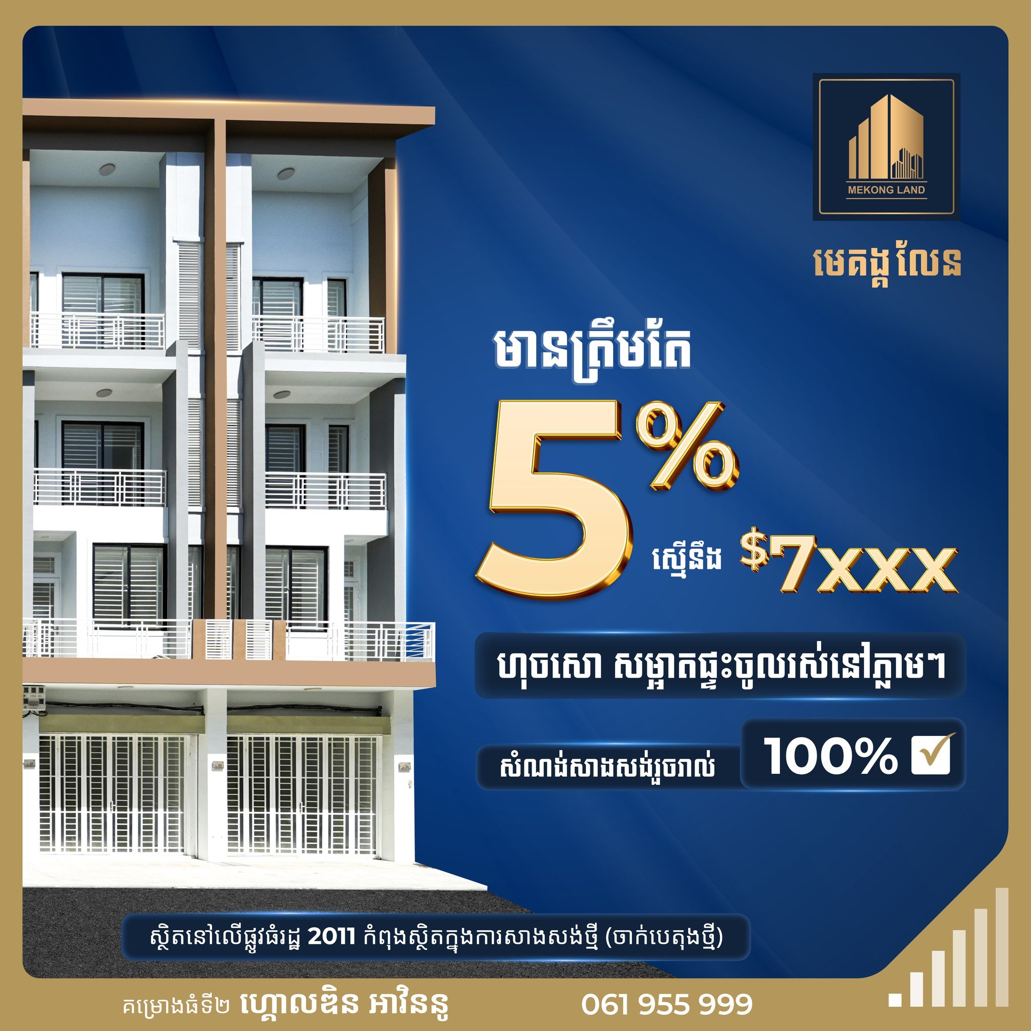 តើលោកអ្នកកំពុងតែស្វែងរកផ្ទះសម្រាប់បើកអាជីវកម្ម និងសម្រាប់រស់នៅ ជាមួយនឹងតំបន់ទីប្រជុំជនដែលមានភាពអ៊ូអរស្រាប់មែនទេ?