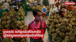 ប្រទេសថៃលក់ផ្លែឈើនៅចិនកាន់តែច្រើនអំឡុងមហោស្រពផ្លែឈើនៅគ័ងចូវ