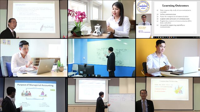 វិទ្យាស្ថានពាណិជ្ជសាស្រ្តអេស៊ីលីដា AIB វិនិយោគរាប់ម៉ឺនដុល្លារ សម្រាប់ការសិក្សាតាមប្រព័ន្ធអនឡាញ