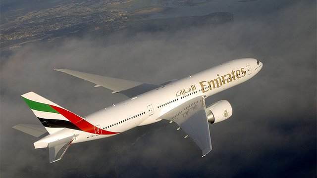 យន្តហោះ Boeing 777-200LR ដែល​ក្រុមហ៊ុន​អាកាសចរណ៍ Emirates នឹង​ប្រើ​សម្រាប់​ការហោះហើរ​ពី​ឌូបៃ មក​ភ្នំពេញ។