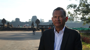លោក ស៊ីយ៉ុន សុភារិទ្ធ អគ្គនាយក នៃអគ្គនាយកដ្ឋានបច្ចេកទេសវប្បធម៌ក្រសួងវប្បធម៌និងវិចិត្រសិល្បៈ