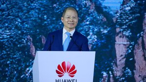 លោក Eric Xu Zhijun អនុប្រធានក្រុមហ៊ុនបច្ចេកវិទ្យា Huawei