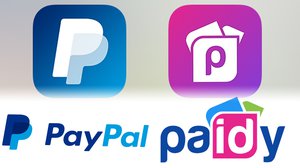 ឡូហ្គោក្រុមអាមេរិក PayPal និងក្រុមហ៊ុនជប៉ុន Paidy