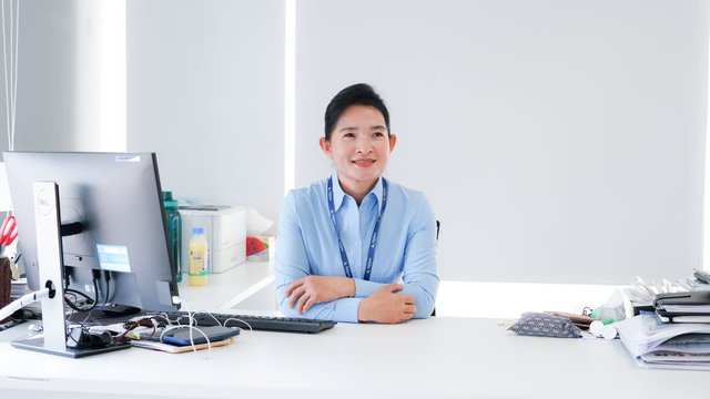 លោកស្រី សុខ សោភា នាយិកាប្រតិបត្តិជាន់ខ្ពស់ទីផ្សារនៃធនាគារអេស៊ីលីដា