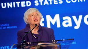 លោកស្រី Janet Yellen រដ្ឋមន្ត្រីក្រសួងហិរញ្ញវត្ថុអាមេរិក