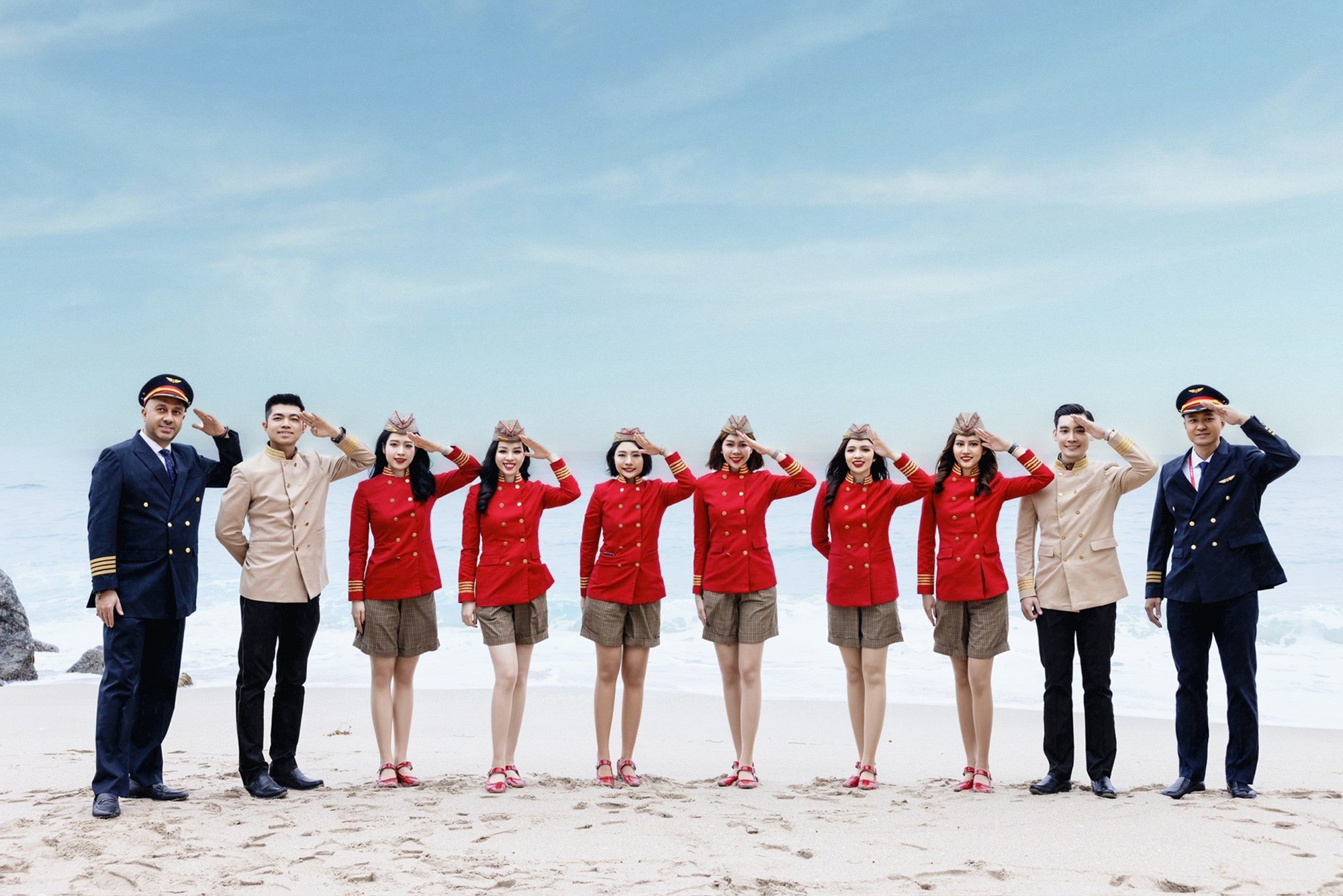 Vietjet crew members