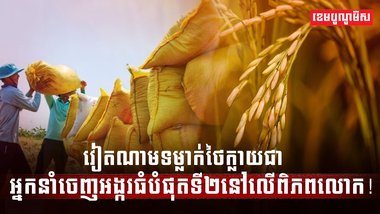 វិស័យស្រូវអង្ករ