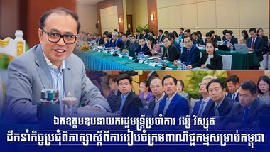 ឯកឧត្តមឧបនាយករដ្ឋមន្រ្តីប្រចាំការ វង្សី វិស្សុត