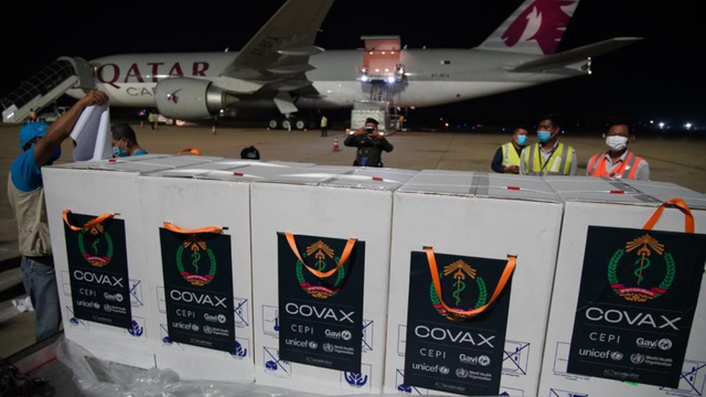ជប៉ុនកំពុងពិចារណាផ្ដល់ថវិកា ៧០០លានដុល្លារបន្ថែមទៀតទៅឲ្យកម្មវិធី Covax  (រូបភាព៖ UNICIF)