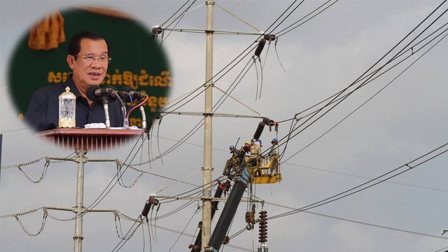 សម្ដេច​នាយក​រដ្ឋមន្ត្រី ហ៊ុន សែន ប្រតិកម្ម​តប​នឹង​អ្នក​ដែល​រិះគន់ដាក់​កំហុស​លើ​រដ្ឋាភិបាល ជុំវិញ​រឿង​ខ្វះអគ្គិសនី។