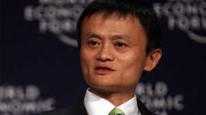 លោក Jack Ma ស្ថាបនិក និង​ប្រធាន​ក្រុមហ៊ុន​លក់​ទំនិញ​លើ​អ៊ិនថឹណិត Alibaba Group។ រូបថត Wikipedia