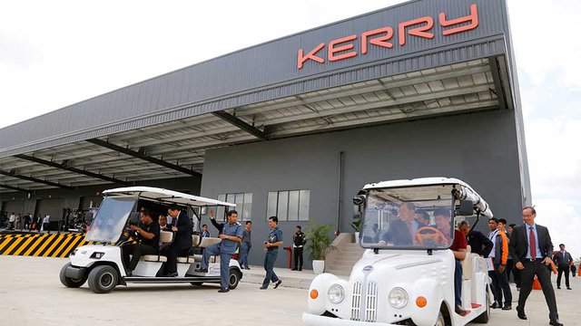 តំបន់​សេដ្ឋកិច្ច​ពិសេស Kerry WorldBridge Logistics បើក​ដំណើរការ​ជា​ផ្លូវការ។ រូបភាព៖ ហេង ភារម្យ