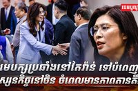 មេបក្សប្រឆាំងនៅតៃវ៉ាន់