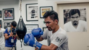 ស្ដេចប្រដាល់ ប៉ាគីអៅ ត្រូវបានទម្លាក់​ពីតំណែងប្រធានបក្ស បន្ទាប់ពីរិះគន់ប្រធានាធិបតី ។ រូបភាពឯកសារ Twitter