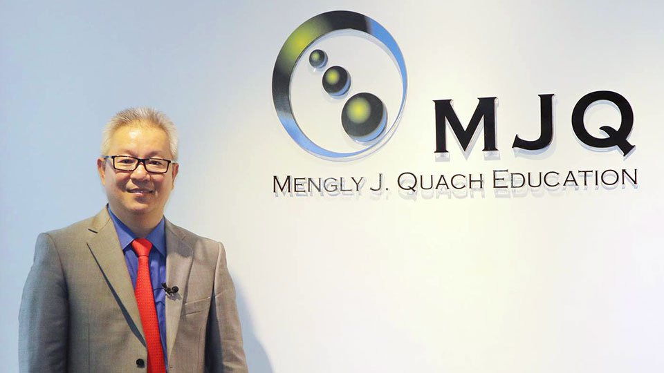 ឧកញ៉ា គួច ម៉េងលី ស្ថាបនិក​ក្រុមហ៊ុន Mengly J.   Quach Education។
