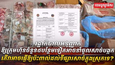 វិស័យចិញ្ចឹមសត្វ