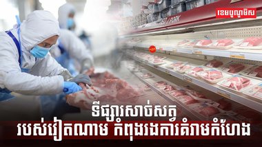 ទីផ្សារសាច់សត្វ