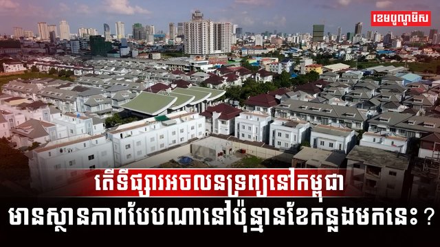 វិស័យអចលនទ្រព្យ