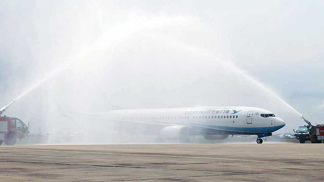 ក្រុមហ៊ុន​អាកាសចរណ៍​ចិន ស៊ាមិន សម្ពោធ​បើក​ការ​ហោះហើរ​ត្រង់​មក​កម្ពុជា។