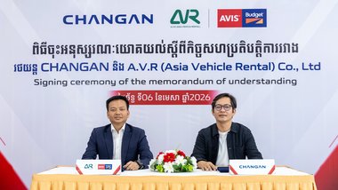 ក្រុមហ៊ុន A.V.R (Asia Vehicle Rental)  និង CHANGAN Cambodia  ចុះ MOU ជាផ្លូវការដើម្បីផ្តល់បទពិសោធន៍ថ្មីនៃការជួលរថយន្តជូនអតិថិជន